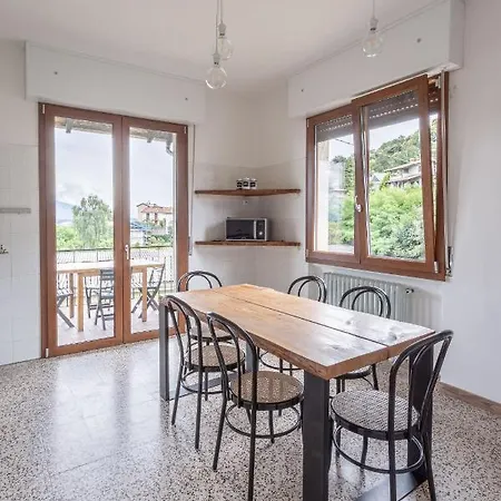 Casa Lilla - Lakeview Large With Garden Above Apartament Stresa